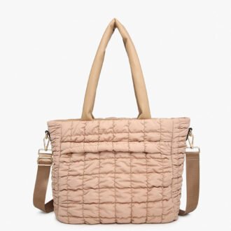 Kelly Quilted Nylon Tote