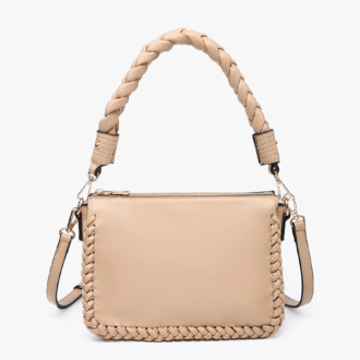 Judith Vegan Whipstitch Shoulder Bag