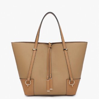 Kya Vegan Contrast Tote