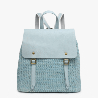 Faye Vegan Woven Backpack