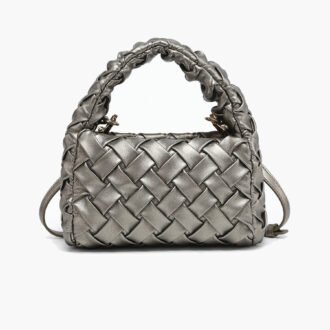 Moxie Faux Woven Mini Crossbody